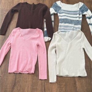 Women's V-Neck Sweater Collection